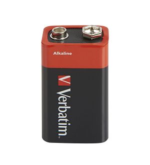 Battery Verbatim ALKALINE BATTERY 9V 1 PACK (HANGCARD)