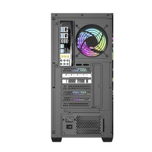 Darkflash Case ATX - DS900 Mesh Black - 4 x 120 mm A-RGB fans included