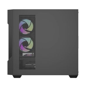 Darkflash Case ATX - DS900 Mesh Black - 4 x 120 mm A-RGB fans included