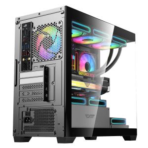 Darkflash Case mATX - DS900M Black - 6 x 120 mm Infinity Mirror A-RGB