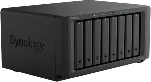 Synology DS1825+ network storage, for 8 drives, AMD Ryzen V1500B, 8 GB DDR4