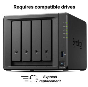Synology NAS DS925+, AMD Ryzen V1500B, 4GB DDR4 SODIMM