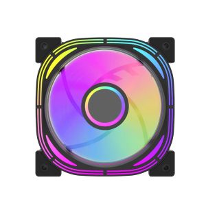 Darkflash Fan 120mm Infinity 24R Pro - Infinity Mirror, ARGB, Reverse - Black