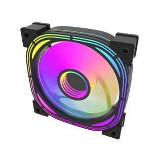 Darkflash Fan 120mm Infinity 24R Pro - Infinity Mirror, ARGB, Reverse - Black