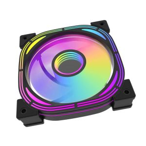 Darkflash Fan 120mm Infinity 24R Pro - Infinity Mirror, ARGB, Reverse - Black