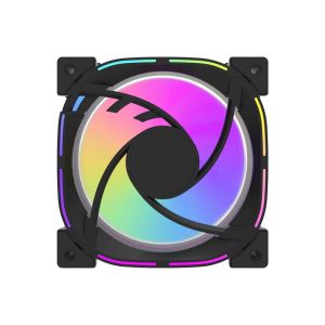 Darkflash Fan 120mm Infinity 24R Pro - Infinity Mirror, ARGB, Reverse - Black