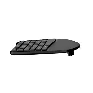 Genius Ergonomic Keyboard Ergo KB-700 Black - Copilot, Split Wave Design, Palm Rest