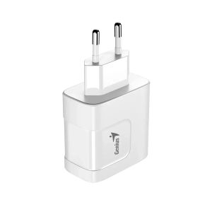 Genius Charger Wall GaN - USB Type-C/A 65W White - PD-65AC