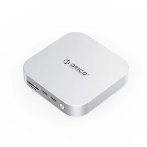 Orico докинг станция SSD Docking station M.2 NVMe - USB-C(10Gbps) x 1, USB3.2 x 2, USB2.0 x 2, M.2 x 1, Audio, SD/TF 4.0 - MiniLink M49P-EU-SV