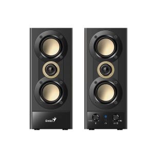 Genius Speakers 2.0 - SP-HF800BT - 20W RMS, Bluetooth 5.3, Wood