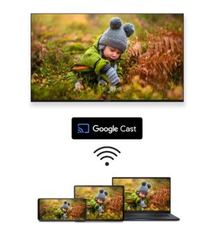 Television Thomson Smart QLED TV 43"; Google TV; 3840 x 2160 (4K UHD), 4000:1, QLED, 60 Hz, DVB-T/T2/C/S/S2, HDR10, Hotel mode, Wi-Fi, Bluetooth, LAN, HDMI 2 (2.0) + 2 (2.1), USB 2 (2.0) + 1 (3.0), Central Swivel Stand, Dark gray
