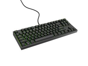 Keyboard Genesis Gaming Keyboard Thor 404 TKL Black RGB Backlight US Layout Brown Switch