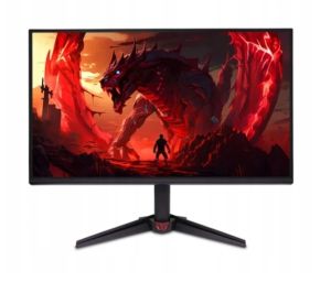 Monitor Acer Nitro VG240YGbip, 23.8'' FHD (1920x1080) IPS, ZeroFrame, 120Hz, 1ms (VRB), AdaptiveSync, 250nits, HDMI, DP, VisionCare, Energy Class C, Black, 2Y