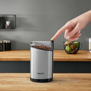 Krups GX204D10 Coffee Grinder Stainless Steel