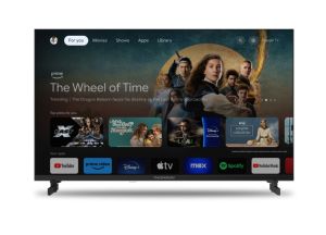Television Thomson Smart FHD TV 32"; Google TV; 1920 x 1080 (FHD), DLED, 60 Hz, DVB-T/T2/C/S/S2, Wi-Fi, Bluetooth, LAN, HDMI 3 (1.4), USB 2 (2.0), 12 Volt adapter included, Side Feet, Black