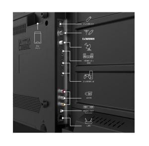 Television Thomson Smart FHD TV 32"; Google TV; 1920 x 1080 (FHD), DLED, 60 Hz, DVB-T/T2/C/S/S2, Wi-Fi, Bluetooth, LAN, HDMI 3 (1.4), USB 2 (2.0), 12 Volt adapter included, Side Feet, Black
