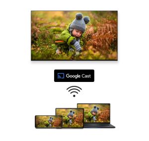 Television Thomson Smart FHD TV 32"; Google TV; 1920 x 1080 (FHD), DLED, 60 Hz, DVB-T/T2/C/S/S2, Wi-Fi, Bluetooth, LAN, HDMI 3 (1.4), USB 2 (2.0), 12 Volt adapter included, Side Feet, Black