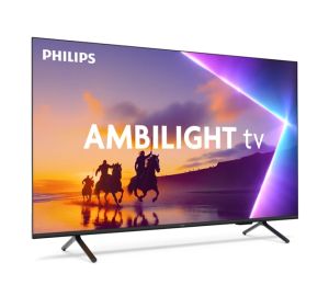 Philips TV 65PUS8510/12, 65" 4K Ultra HD QLED, 3840x2160p, DVB-T/T2/T2-HD/C/S/S2, 60Hz, Ambilight 3, Pixel Precise UHD, 90% DCI, HDR+, Titan OS, Dolby Atmos, Dolby Digital, VRR, 3*HDMI, 2*USB, 802.11ac, 20W RMS, Black
