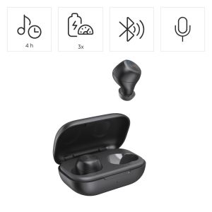 Hama Блутут слушалки “Spirit Chop II”, TWS, in-Ear, черни