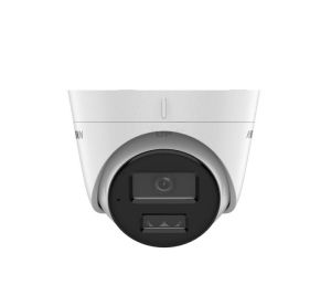 Camera HikVision 2 MP Smart Hybrid Light Fixed Turret Network Camera, 2.8 mm, F1.6, IR, White Light up to 30m, H.265+, IP67, built-in microphone, built-in memory card slot (up to 512GB), 12Vdc/PoE 6.5W