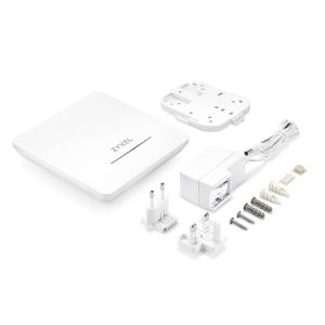 Access point ZyXEL NWA50BE, BE5100, Dual Radio 2x2 MU-MIMO, PoE+ (802.3at), Standalone/Nebula Cloud Managed Including Power Adapter