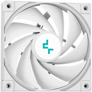 DeepCool LT520 WH, 240mm CPU Liquid Cooler, 2x120mm FK120 PWM FDB Fans, ARGB Multidimensional Infinity Mirror Top Cap, White, LGA 2066/2011-v3/2011/1700/1200/115x, AMD sTRX4/sTR4/AM5/AM4, 5Y,R-LT520-WHAMNF-G-1