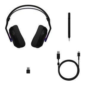 Gaming Earphone Logitech G522 Lightspeed Wireless RGB, Microphone, Black