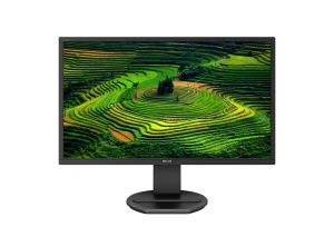 Монитор Philips 221B8LJEB, 21.5" TN WLED, 1920x1080@60Hz, 1ms GtG, 250cd m/2, 1000:1, 50M:1 DCR, Adaptive Sync, FlickerFree, Low Blue Mode, 2Wx2, Tilt, Height Adjust, Pivot, Swivel, D-SUB, DVI, HDMI, DP, USB hub