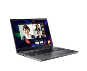 Лаптоп Acer Travelmate TMP216-51-G2-TCO-51MV, Core i5 1334U (3.4GHz up to 4.6Ghz,12MB), 16" WUXGA (1920 x1200) IPS, 16GB DDR5 (1 slot free), 128GB PCIe NVMe SSD+1000GB HDD, TPM 2.0, FPR, WiFi 6AX, BT, Win11 PRO EDU, 3Y Warranty