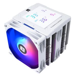 Thermalright охладител CPU Cooler Peerless Assassin 120 Digital A-RGB White - Dual-Tower - LGA1851/AM5