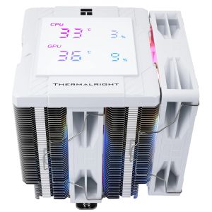 Thermalright охладител CPU Cooler Peerless Assassin 120 Digital A-RGB White - Dual-Tower - LGA1851/AM5