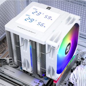 Thermalright охладител CPU Cooler Peerless Assassin 120 Digital A-RGB White - Dual-Tower - LGA1851/AM5