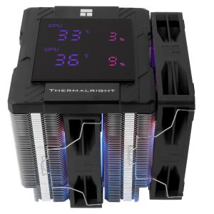 Thermalright охладител CPU Cooler Peerless Assassin 120 Digital A-RGB Black - Dual-Tower - LGA1851/AM5
