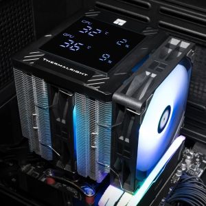 Thermalright охладител CPU Cooler Peerless Assassin 120 Digital A-RGB Black - Dual-Tower - LGA1851/AM5