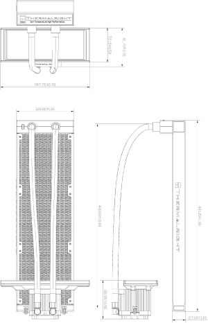 Thermalright водно охлаждане Water Cooling Trofeo Vision 360 ARGB White - 6.86 inch IPS LCD Display