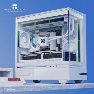 Thermalright кутия Case mATX - TL-M10 White - USB-C