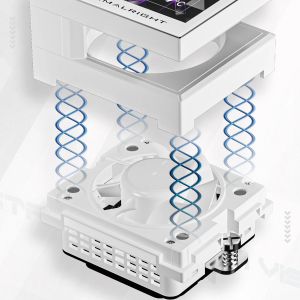 Thermalright водно охлаждане Water Cooling Stream Vision 360 White - 3.5 inch Full Color LCD Display