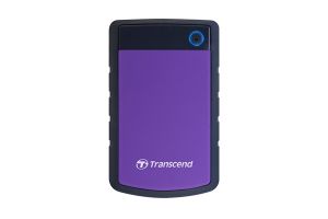 Transcend 4TB 2.5" Portable HDD, StoreJet H3, Purple, Anti-shock