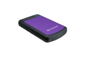 Transcend 4TB 2.5" Portable HDD, StoreJet H3, Purple, Anti-shock