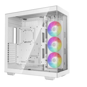 DeepCool кутия Case E-ATX - CH780 WH - Dual-Chamber