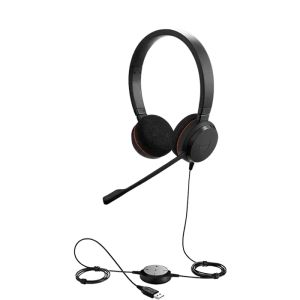 Jabra Evolve 20 UC Duo USB headset with microphone