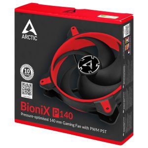 Arctic Fan 140mm BioniX P140 PWM PST - Red