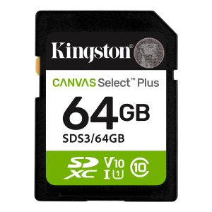 Memory card Kingston Canvas Select Plus SD 64GB