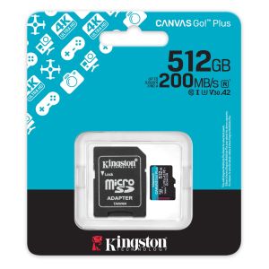 Карта памет Kingston Canvas Go! Plus Gen4 microSDXC 512GB