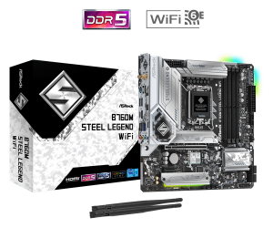 Дънна платка ASRock B760M Steel Legend WIFI DDR5