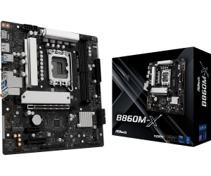 Дънна платка ASRock B860M-X, LGA 1851