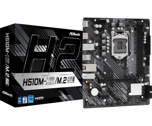 Дънна платка ASRock H510M-H2/M.2 SE, LGA1200, DDR4, mATX
