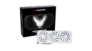 Видео карта PowerColor Radeon RX 9070 XT Red Devil Spectral White 16GB GDDR6