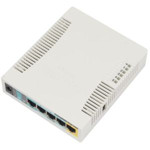 Wireless Access Point MikroTik RB951Ui-2HnD, 2.4Ghz AP, 5x10/100 Ethernet, USB, 600MHz CPU, 128MB RAM