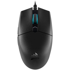 CORSAIR KATAR PRO, Wired, Black, Backlit RGB LED, 12400 DPI, Optical